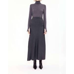 NEW ARCH4 CASHMERE jocelyn sweater in charcoal